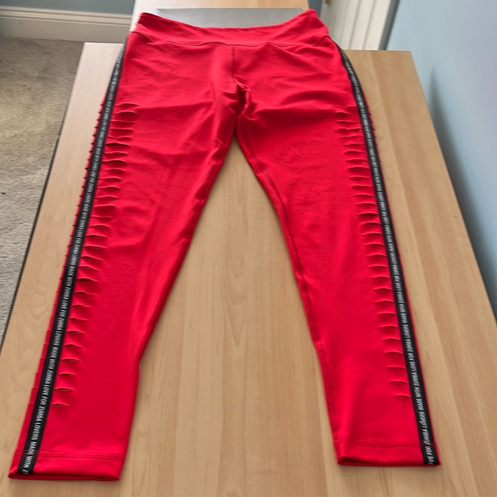 Zumba slashed leggings